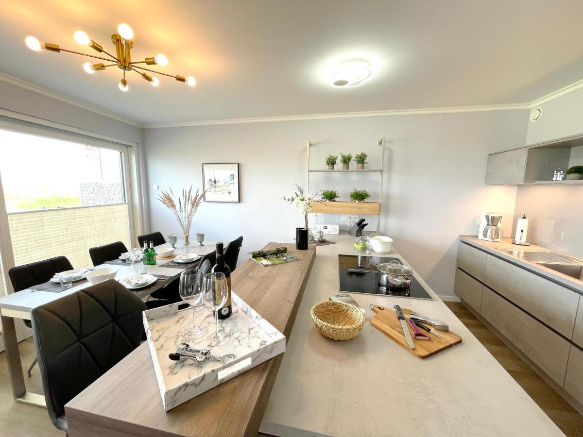 Villa Am Meer Glowe Apartment Eg Esterno foto