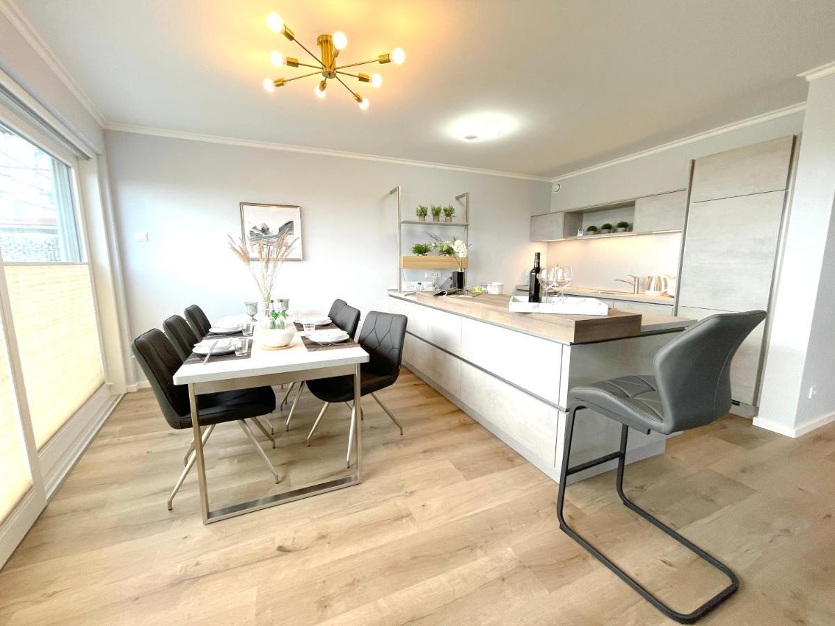 Villa Am Meer Glowe Apartment Eg Esterno foto