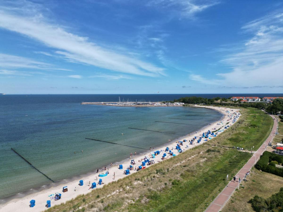 Villa Am Meer Glowe Apartment Eg Esterno foto