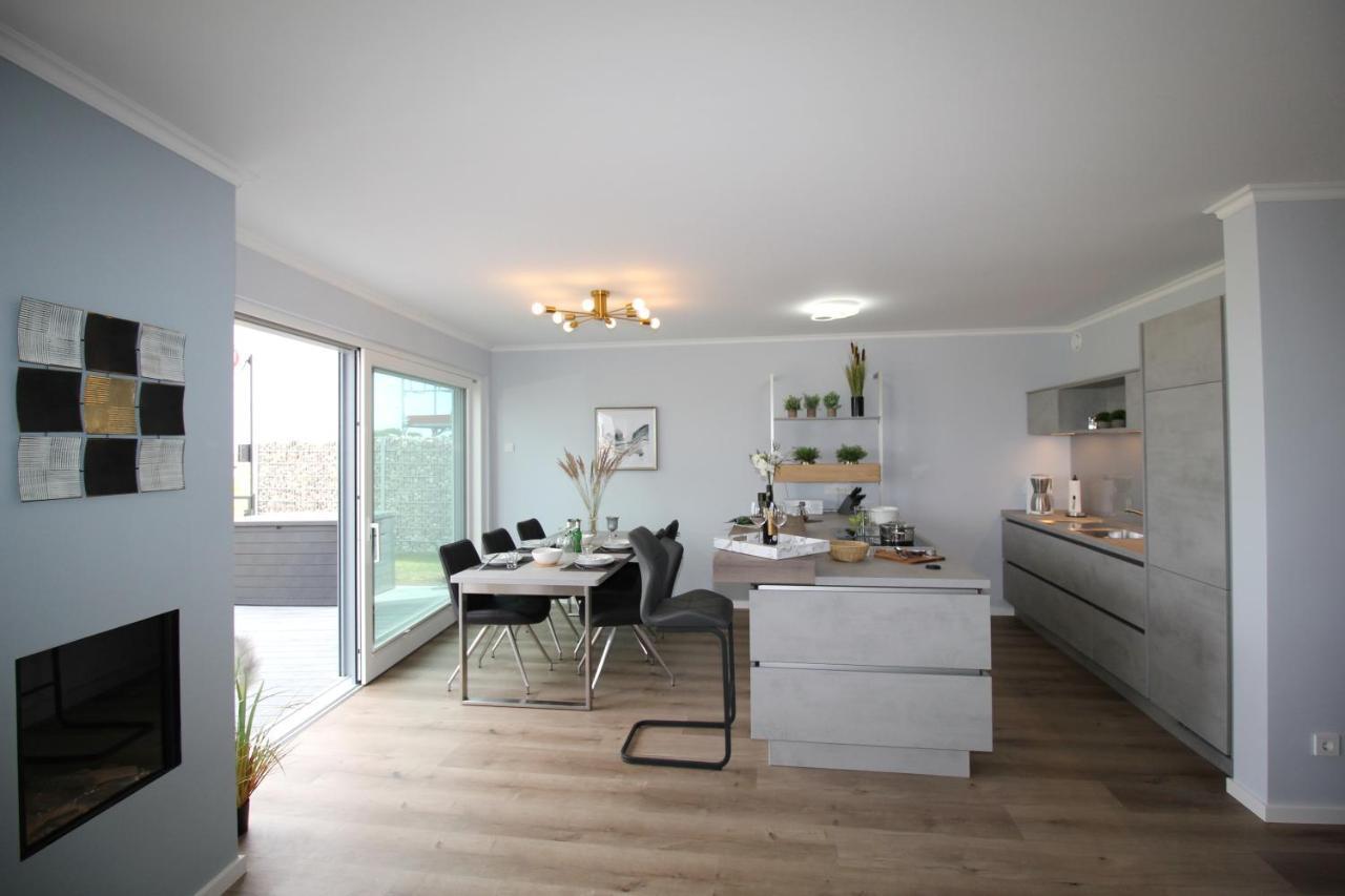 Villa Am Meer Glowe Apartment Eg Esterno foto