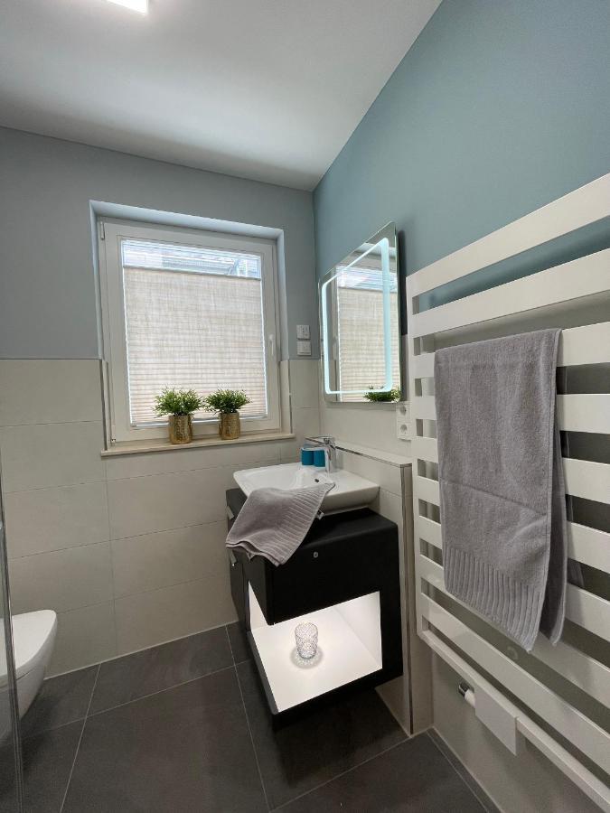 Villa Am Meer Glowe Apartment Eg Esterno foto